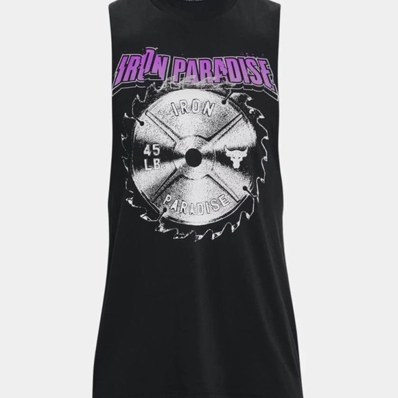 BRAND NEW men under armour Dwayne Johnson project rock blade tank size 2XL - Picture 5 of 7